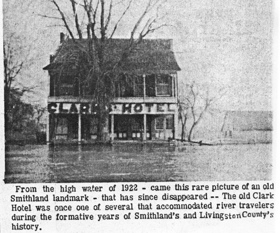 1574 Clark Hotel on river front, 1922